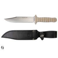 Nieto N-D2n Pig Sticker Bowie Desert Micarta 440 Steel