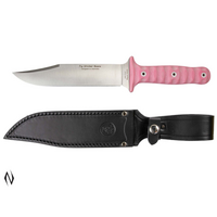 Nieto N-P2n Pig Sticker Bowie Knife Pink 210mm Blade