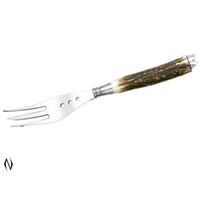 Nieto N-T100 Gaucho Fork Stag Horn 8.5cm Stainless Steel