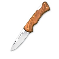 Nieto 043 Alpina 7cm Folding Blade Knife Olive Wood Handle Pocket Knives - An-58 Steel #n-043