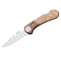 Nieto 045 Coyote 7cm Folding Blade Knife Curly Birch Handle Pocket Knives - An-58 Steel #n-045