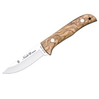 Nieto 1058 Coyote 8cm Steel Fixed Blade Knife Hunting Knives - Olive Wood Handle #n-1058