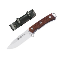 Nieto 140-c Chaman 11.5cm Steel Fixed Blade Knife Hunting Knives - Cocobolo Wood Handle #n-140c
