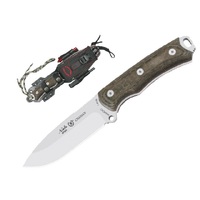 Nieto 140kk Chaman 11.5cm Steel Fixed Blade Knife Hunting Knives - Katex Plus Kit #n-140kkplus