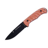 Nieto 2048 On Coyote Combat 10cm Fixed Blade Knife Hunting Knives - Mikarta Handle #n-2048on