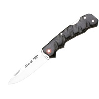 Nieto Pegaso 8cm An-58 Steel Blade Folding Knife Hunting Knives - Black Mikarta Handle #n-600