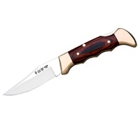 Nieto Caza 6.5cm An-58 Steel Folder Blade Knife Hunting Knives - Stamina Wood Handle #n-618