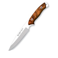 Nieto Roadrunner 13cm An-58 Steel Fixed Blade Knife Hunting Knives - Olive Wood Handle #n-8908
