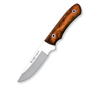 Nieto Roadrunner 10.5cm An-58 Steel Fixed Blade Knife Hunting Knives - Natural Olive Wood Handle #n-8950
