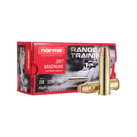 Norma 2413724 Ammo 357 Magnum 158gr Fn Fmj 50 Pack