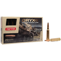 Norma 20165622 Oryx Ammunition 6.5x55 156gr