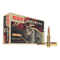 Norma 20166492 Whitetail Ammunition 6.5 Creedmoor 140 Gr Sp 20 Pack