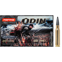 Norma 20178192 308 Win Ammo 150gr Odin 20 Pack