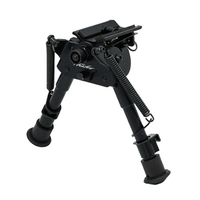 Night Prowler 6-9" Pivot Fixed Bipod Leg Notches - Quick Lever #np6-9pivot