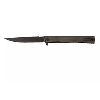 Ocaso Solstice Titanium 3.5" Folding Knives - Straight Back #o10ctb