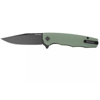 Ocaso Strategy Jade G-10 & Black Pvd 3.5" Folding Knives - Liner Lock #o29jgb