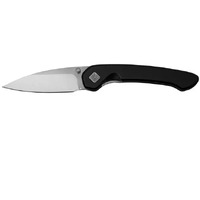 Ocaso Seaton Large Black Folding Knives - Satin Finish #o42slb