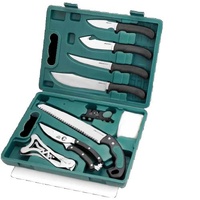 Outdoor Edge Game Processor Kits 11 Pieces Tools - Nonslip Tpr Handles #oe-gp-11