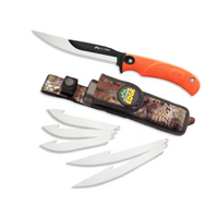Outdoor Edge Razormax 6 Spare Blades Knife Nonslip Grip - Orange #oe-rmb-20