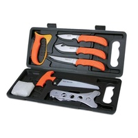 Outdoor Edge Perfect Wild Pak 8 Packs Butcher Set - Stainless Steel #oe-wp-2