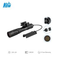 Olight Odin Turbo 330 Lumens Flashlight - Rail-Mounted Lep Tactical Light #odin-Turbo#bk
