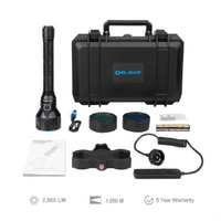 Olight 2500 Lumen Javelot Pro 2 Hunting Kit - Waterproof #Javelotpro2-bk-kit
