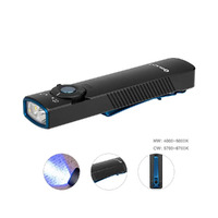 Olight Arkfeld Uv With Dual Light Source Edc White Light & Uv Light - 1000 Lumens #Arkfeld Uv Black Nw