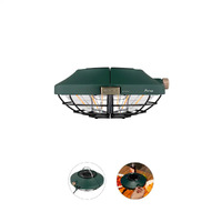 Olight Haloop-rechargeable Metal Umbrella Light - 360-degree Beam 600 Lumens #haloop Forest Green