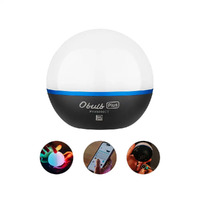 Olight Obulb Plus Rechargeable Multicolour Light With App And Touch Control - 300 Lumens #obulb Plus Black