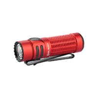 Olight Warrior Nano Compact Rechargeable Tactical Flashlight - Red #warrior Nano