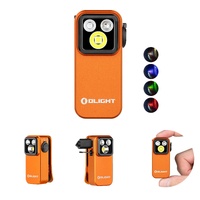 Olight Oclip Pro S Orange Multifunctional Edc Clip Torch With 600 Lumens Uv & Rgb