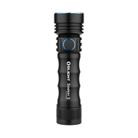 Olight Seeker 3 3500 Lumens Heavy Duty Rechargeable Torch Light - Black #Seeker 3