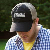 Otis Shooting Accessories Embroided Brim Hunting Outdoor Adjustable Hat - Black And Grey #ad-otishat