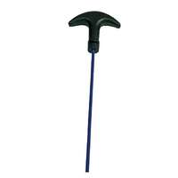 Outers Strong Coated Steel Rifle Cleaning Rod - 1 Piece 33 Inch .17 - .204 Cal #out41648