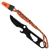 Uts Para Knife 2.0 Pro With Multi-tool Fire Starter Whistle