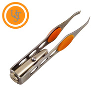 Ust Para Survival Trail Tweezers - Rubber Finger Pads W Led Light #u-Bug0003
