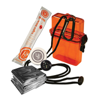 Ust Para Compact Lightweight Watertight Survival Kit 1.0 - Orange #u-727-01