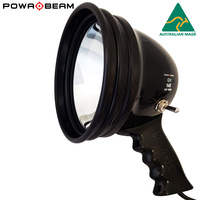 Powa Beam Hand Held Quartz Halogen Spotlight - 145Mm 100W Adjustable Focus #pl145