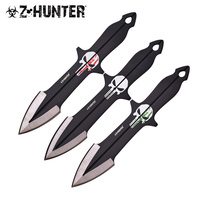 Z-Hunter Skull Thrower Knife Blades - 3 Piece Set #k-Zb-089-3