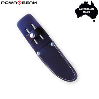 Powa Beam Quality Leather Fixed Blade Knife Sheath - 112mm #ks4