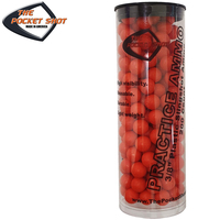 Powa Beam 10mm Orange Plastic Practice Pellets Ammo - 200 Pack #s-0741