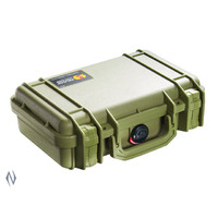 Pelican 1170 Small Handgun Protector Storage Case - Od Green #p1170odg