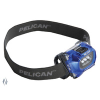 Pelican 66 Lumen Lightweight 2740 Led Waterproof Headlamp - Blue #p2740bl