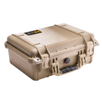 Pelican 1450 Medium Handgun Protector Case - Desert Tan #p1450dt