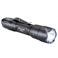 Pelican 1018 Lum Compact Rechargeable Led Torch - Black 227M Throw #p7610B