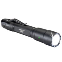 Pelican 1124 Lumen Tactical Rechargeable Led Torch - Black 243m Throw #p7620b