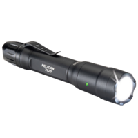 Pelican 1124 Lumen Tactical Rechargeable Led Torch - Black 243M Throw #p7620B