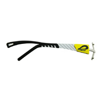 Pilla Outlaw X6 Carbon Fiber Shooting Glasses Frame Black Yellow