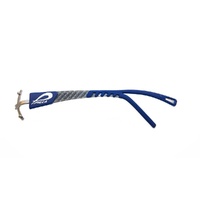 Pilla Outlaw X6 Carbon Fiber Shooting Glasses Frame In Blue