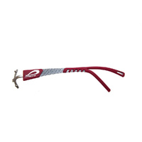 Pilla Outlaw X6 Carbon Fiber Shooting Glasses Frame In Red